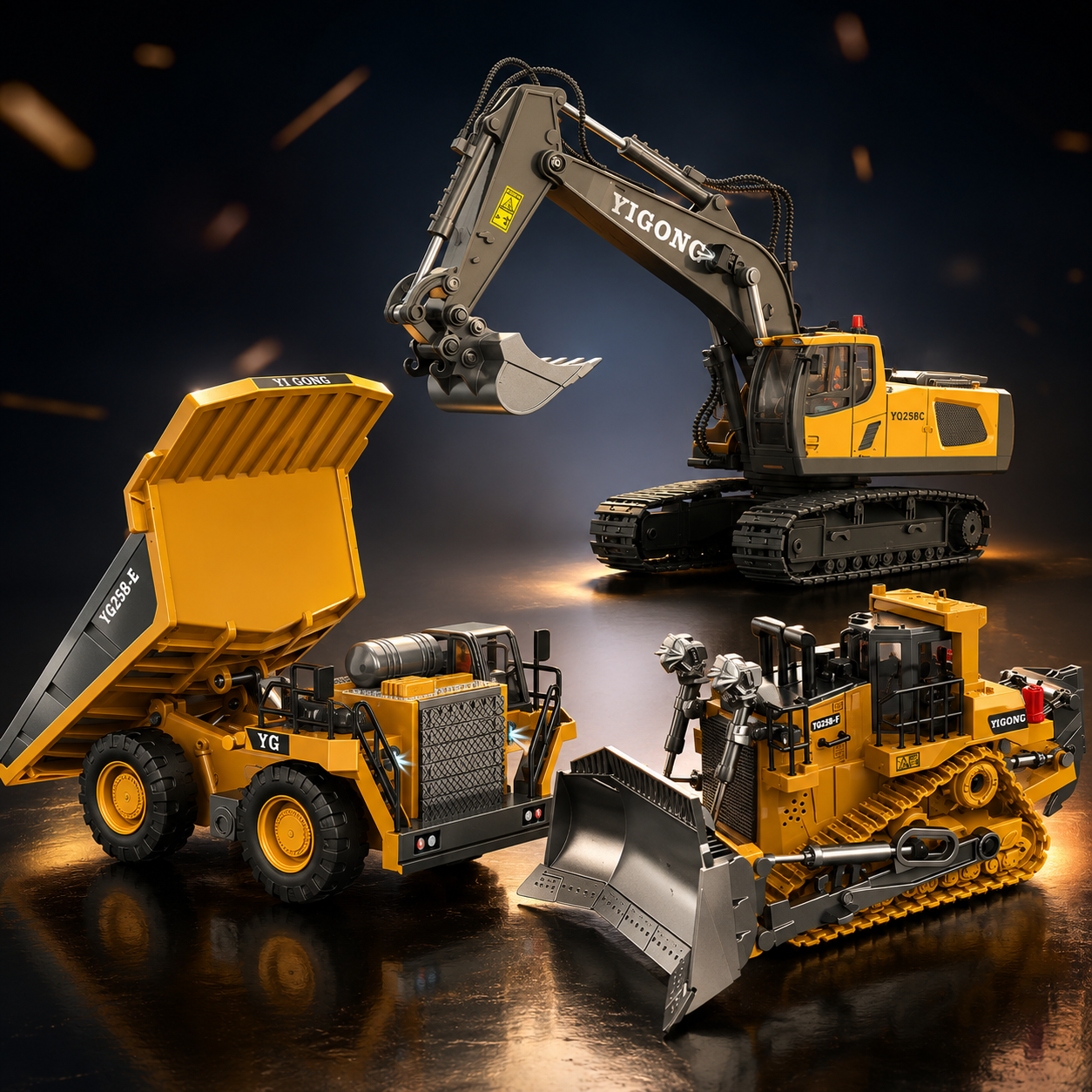 RC Construction Vehicle – 2.4GHz Remote Control Toy