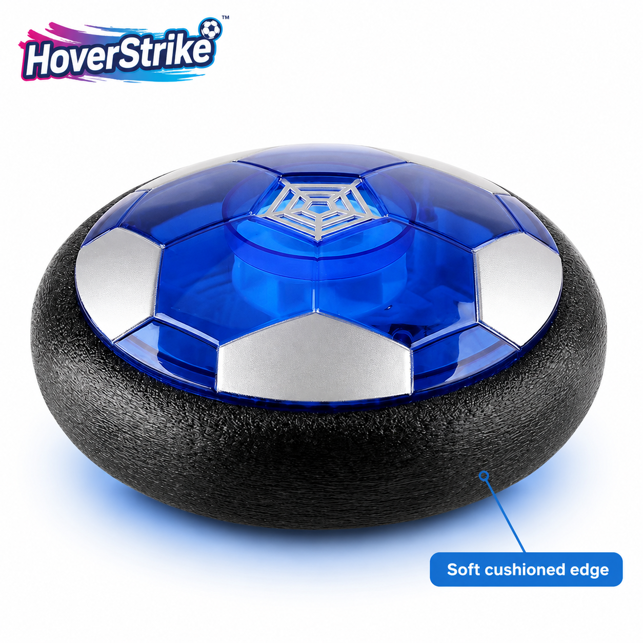 HoverStrike™ — LED Hover Soccer Ball | Indoor Glide Air Soccer for Kids