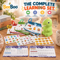 BeeBoo™ Talking Card Set — Squirrel & Snowman Edition | Phonics & Sight Words Learning Toy for Kids 3+